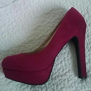 Mossimo pink high heels